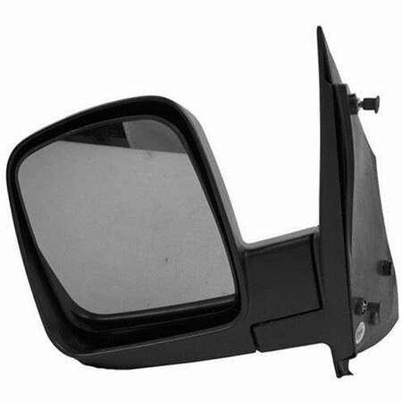 GEARED2GOLF Left Hand Manual Non-Heated Folding Door Mirror for 2003-2010 Express & Savana, Textured Black GE2110734